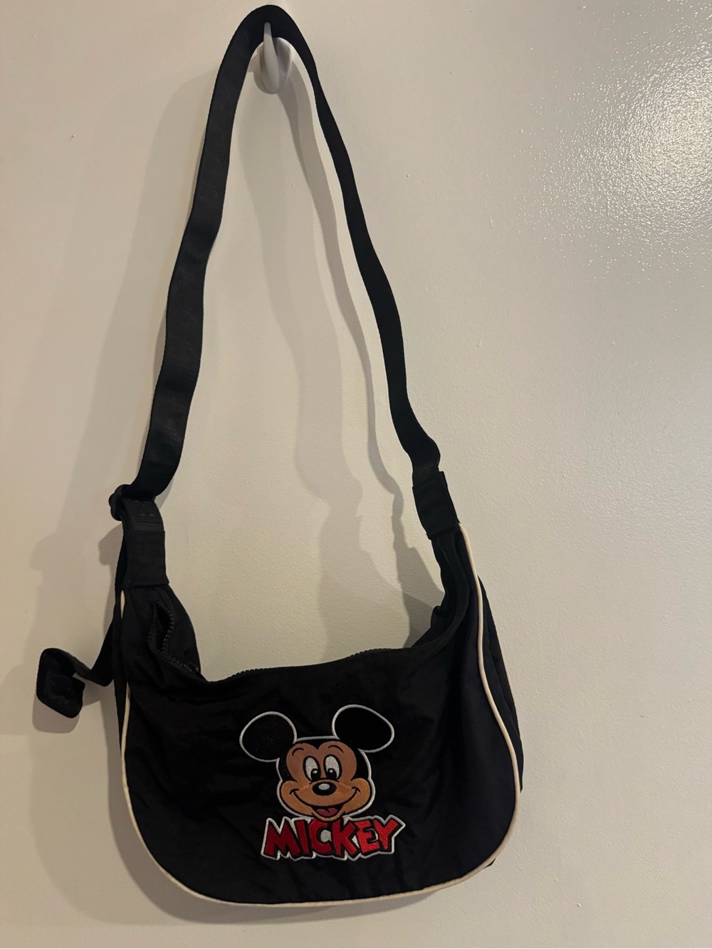 Baggu x Disney Mickey Black Crossbody Bag